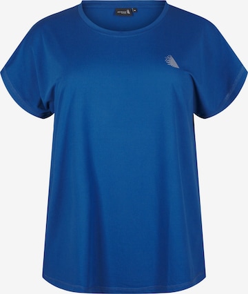 Active by Zizzi Функциональная футболка 'ABASIC' в Синий: спереди