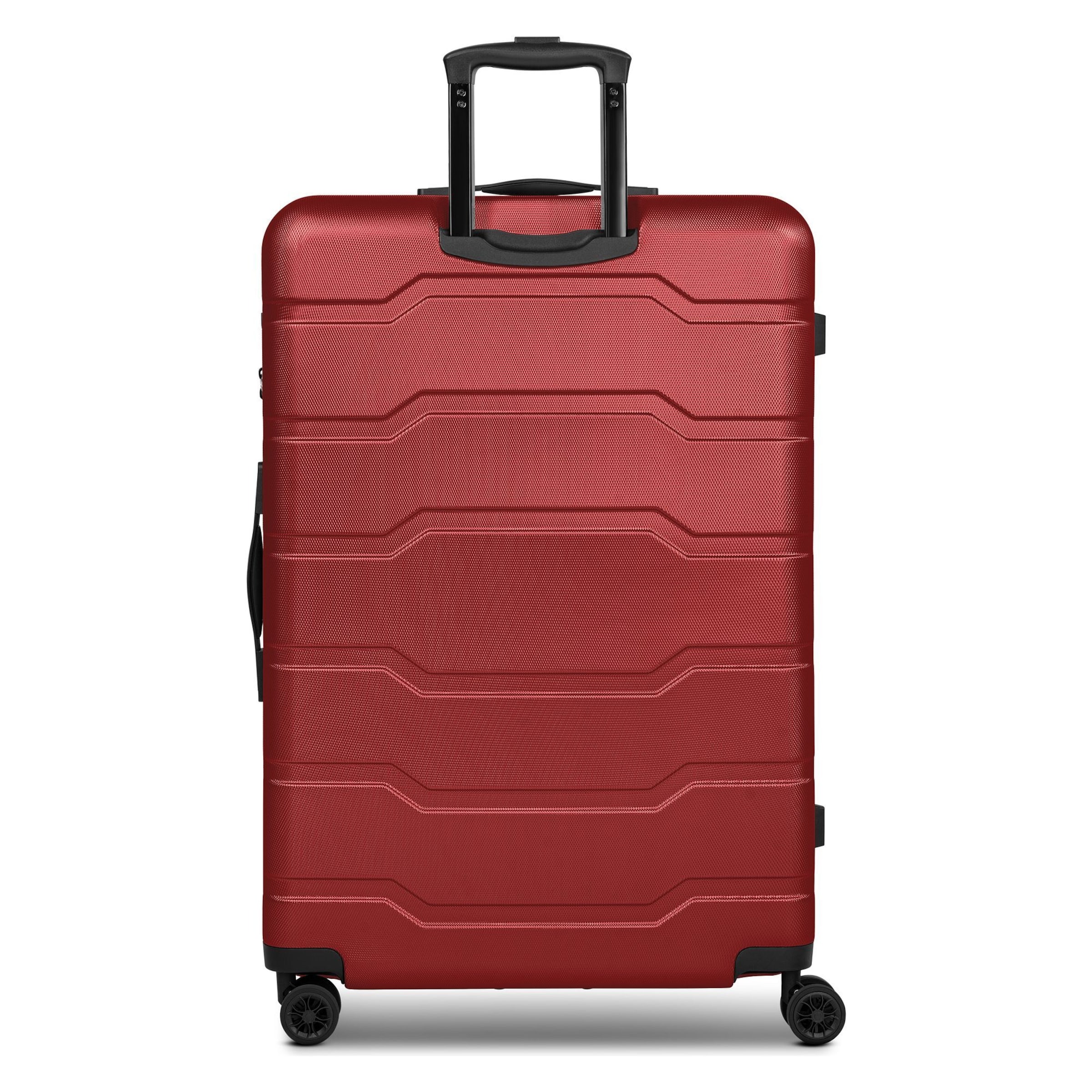 Ensemble de bagages 'Bologna' Tonino Lamborghini en rouge