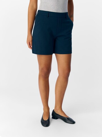 OBJECT Regular Pants 'OBJLisa' in Blue: front
