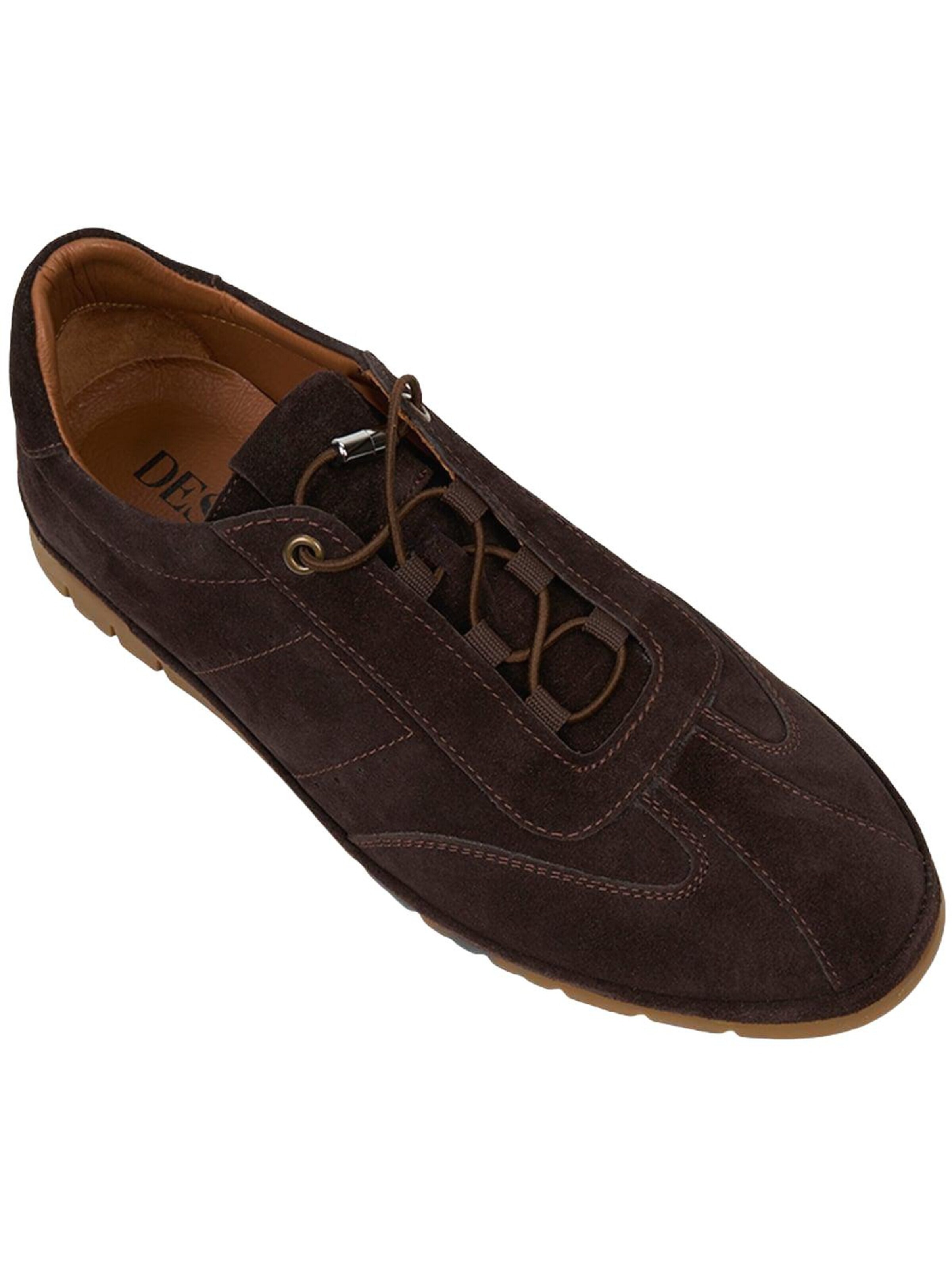 Chaussure basse 'Schnürschuhe' Desa en marron