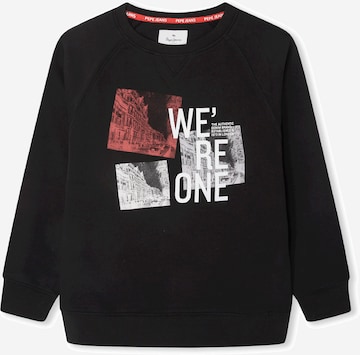 Pepe Jeans Sweatshirt 'OBIE' i svart: forside