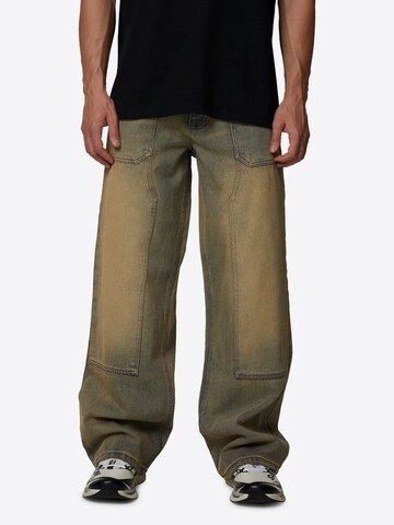 Good For Nothing Wide Leg Jeans i grå