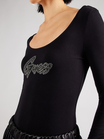 Body a maglietta 'Emmy' di GUESS in nero