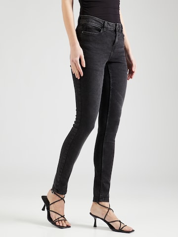 Noisy may - Skinny Vaquero 'BILLIE' en negro: frente