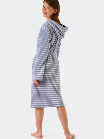 SCHIESSER - Albornoz 'Feather Terry' en azul