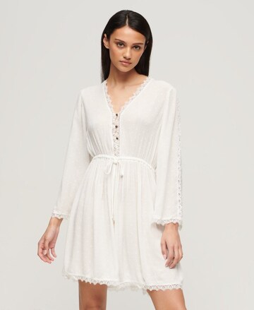 Superdry Summer Dress 'Ibiza ' in White: front