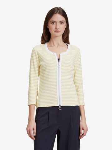 Betty Barclay Knit Cardigan in Yellow: front