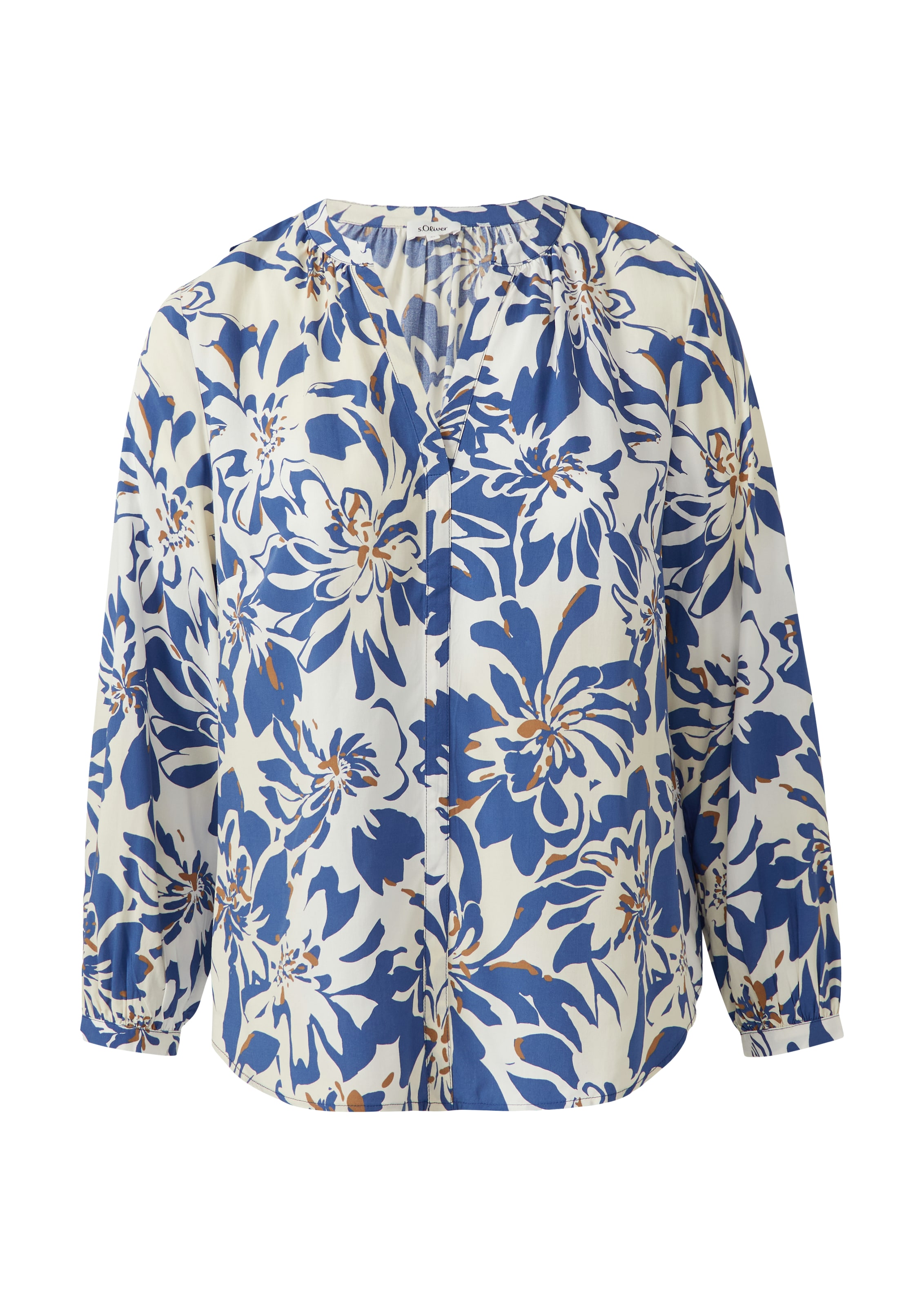 Chemisier s.Oliver en beige : devant