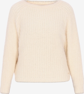 DreiMaster Vintage - Pullover em branco: frente