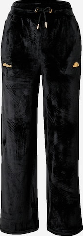 ELLESSE Широкий Штаны 'Addobbi' в Черный: спереди