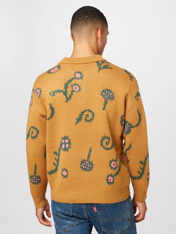 Obey Trui 'WASHER' in Oranje