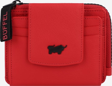 Braun Büffel Portemonnaie 'Capri' in Rot: Vorderseite