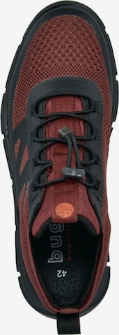bugatti Athletic Lace-Up Shoes in Red