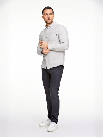 Coupe regular Chemise Lindbergh en gris
