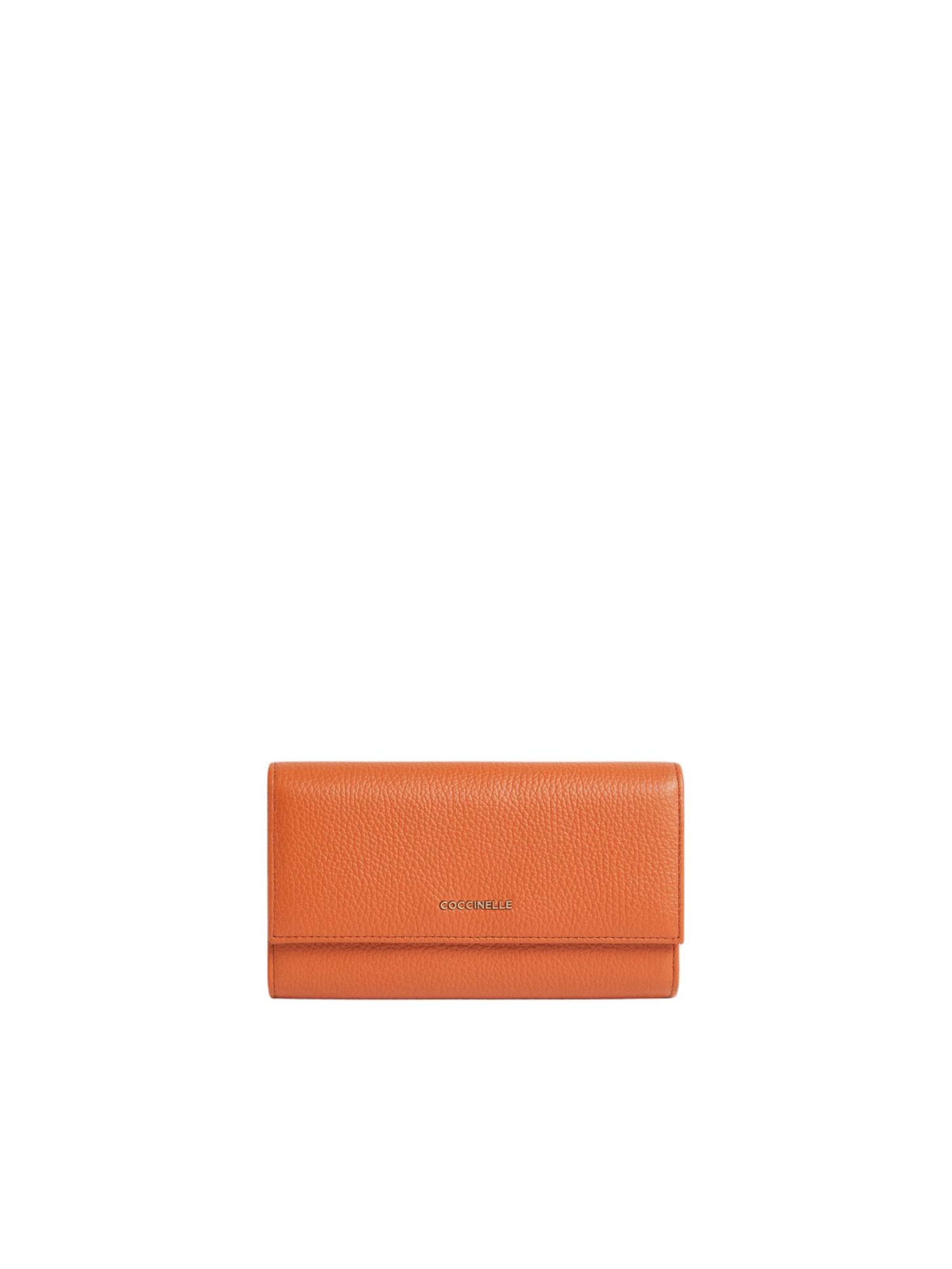 Coccinelle - Cartera 'Metallic S26 2' en naranja: frente