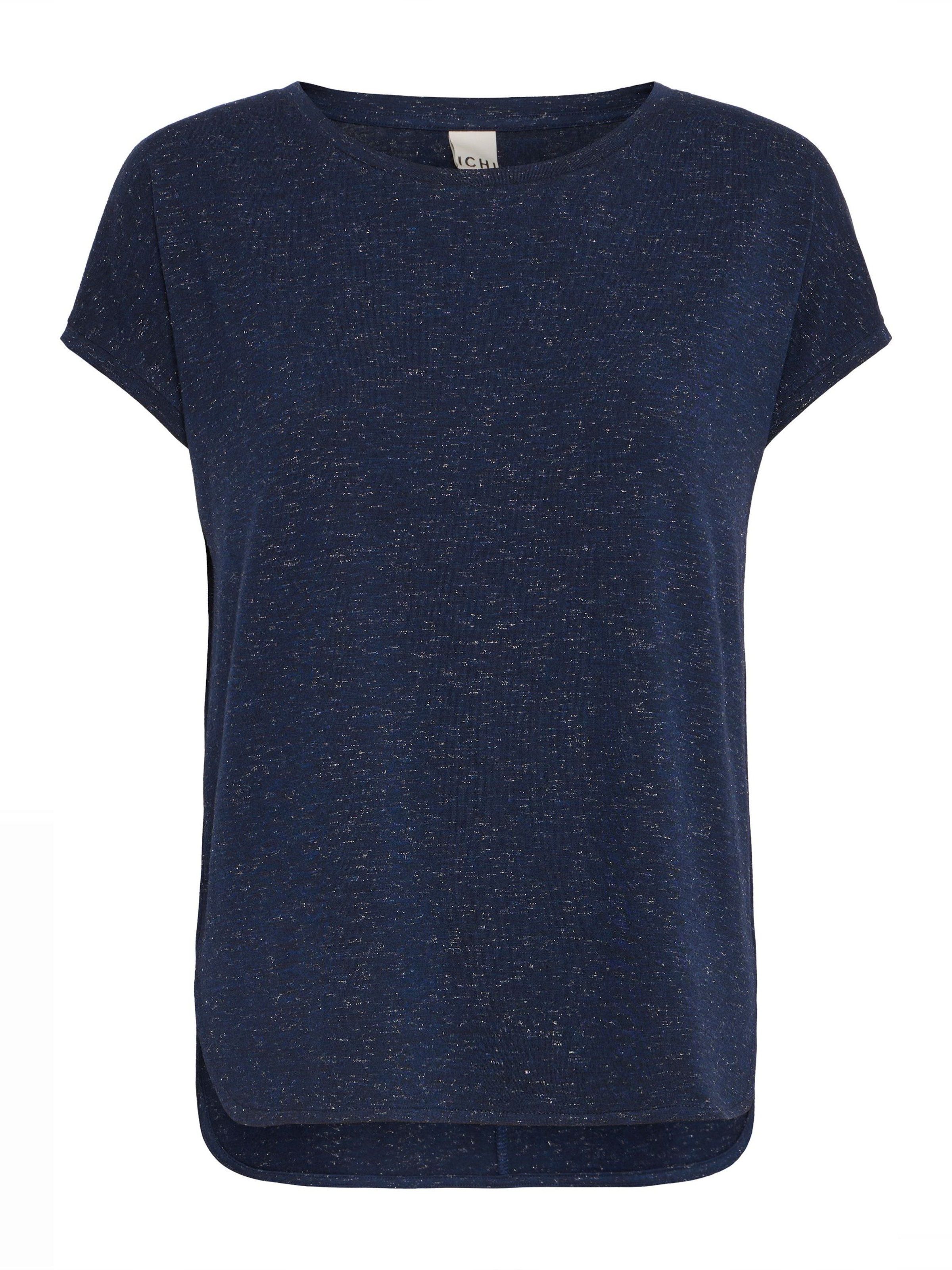 ICHI Tričko 'IHRebel' – modrá: přední strana