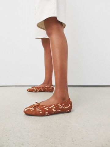 Ballerina 'Forever Comfort' di Next in marrone