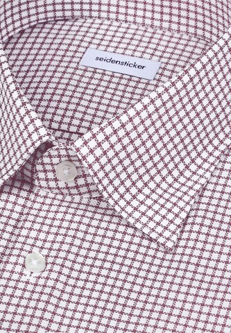 SEIDENSTICKER Regular fit Business shirt 'Classic Essentials' in Brown