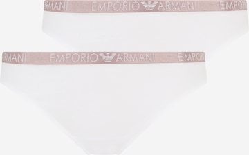 Emporio Armani Kalhotky – bílá: přední strana