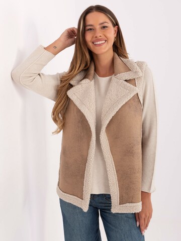 Madnezz House Weste '96917.69' in Beige: Vorderseite