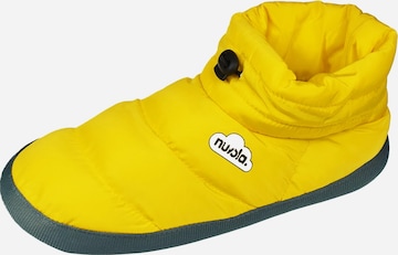 Nuvola. Hausschuh 'Boot Home Party' in Gelb: Vorderseite