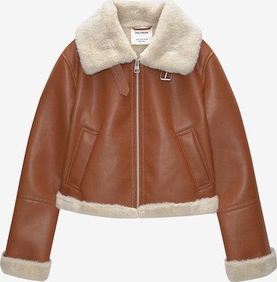 Pull&Bear Välikausitakki värissä beige / tummanoranssi, Tuotenäkymä