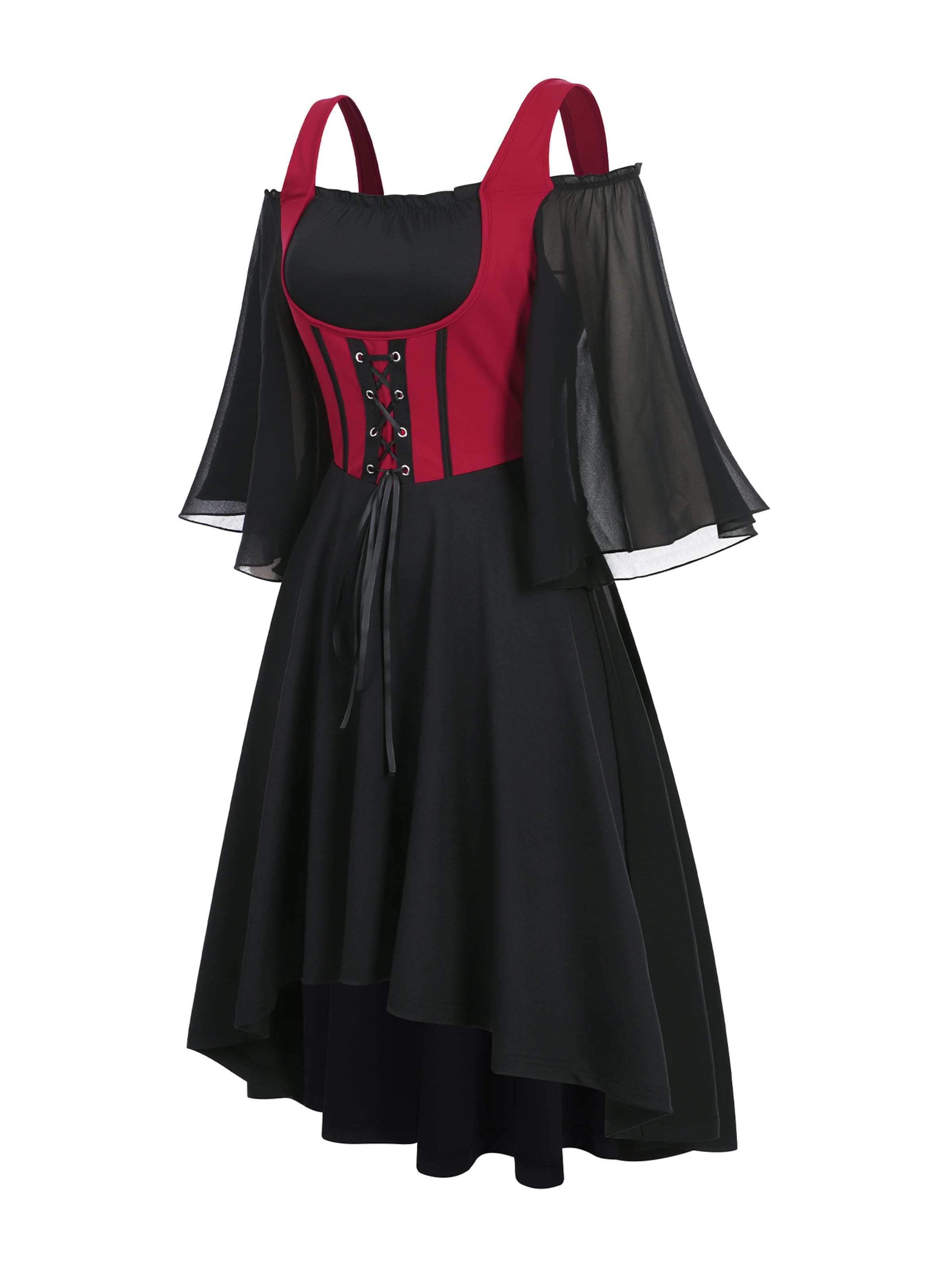 LapaPlus Jurk in Zwart