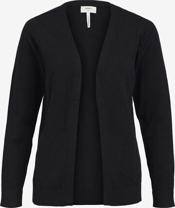 OBJECT Knit Cardigan 'Thess' in Black: front