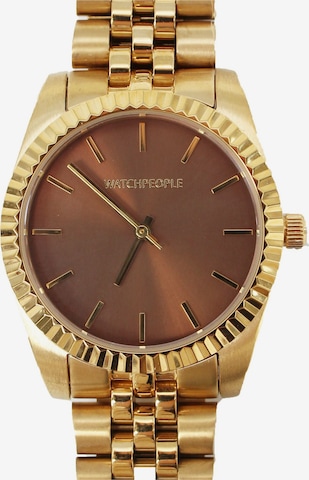 WALTER GROPIUS Analoguhr 'BS GRACE' in Gold: Vorderseite