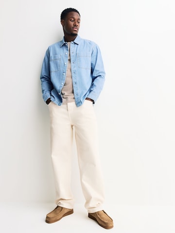 Coupe regular Chemise Next en bleu