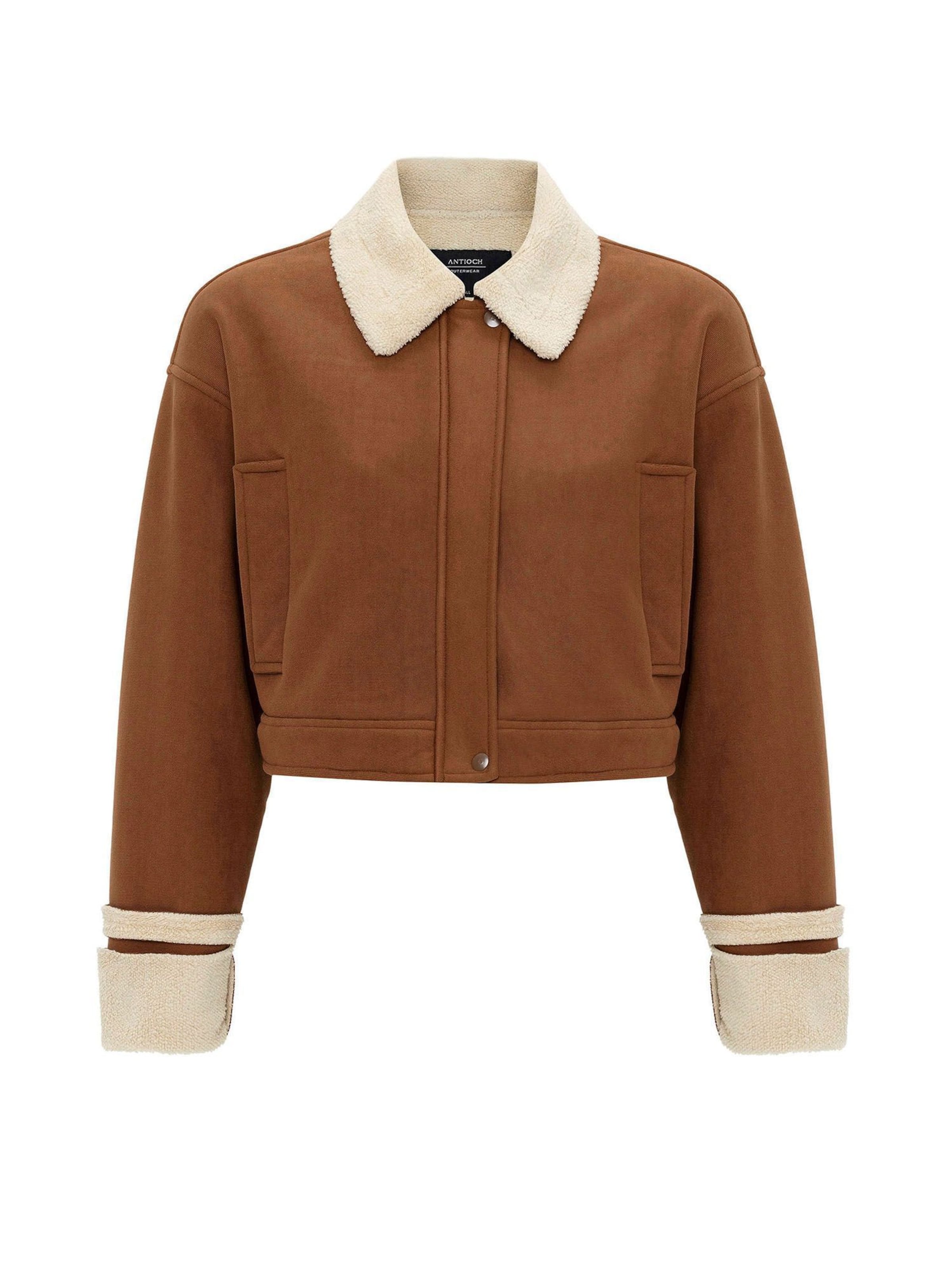 Antioch Veste mi-saison en beige clair / umbra, Vue avec produit