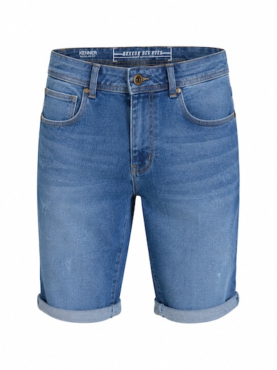 Boxeur des Rues Jeans 'Herren Jeansshorts Boxeur des Rues Kenner, Regular Fit, Mittelblau, Klassischer Look' in 34 in Blue, Item view