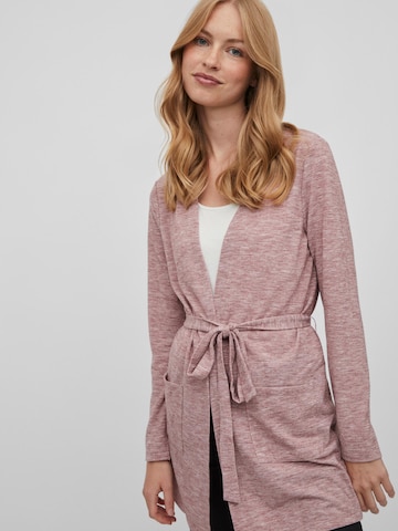 Vila Petite Gebreid vest 'Tonja' in Roze