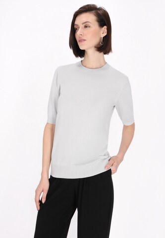 usha BLACK LABEL Свитер в Серый: спереди