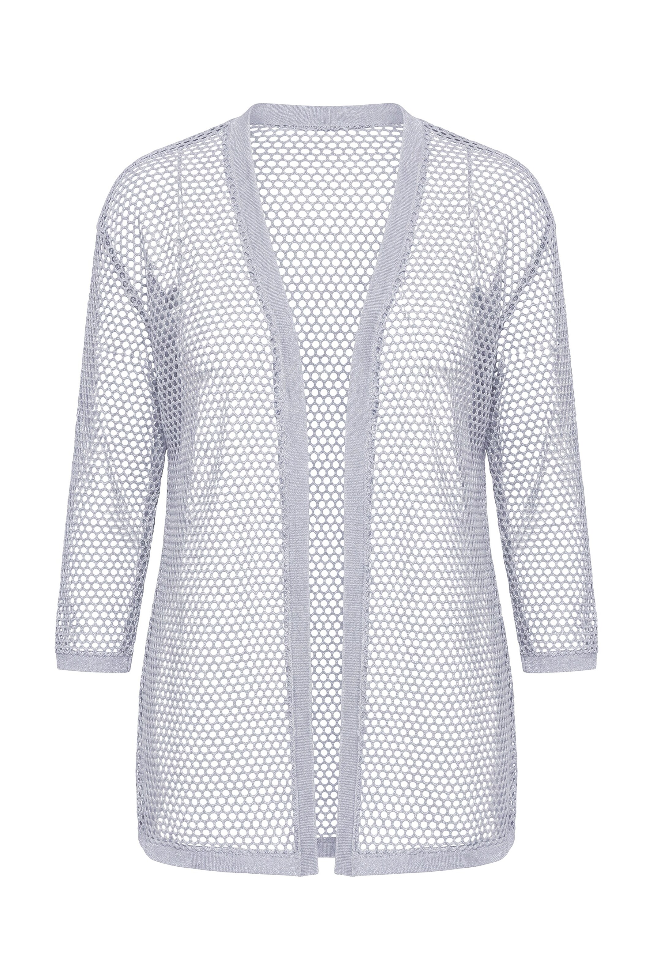Angel of Style Knit cardigan in Purple: front