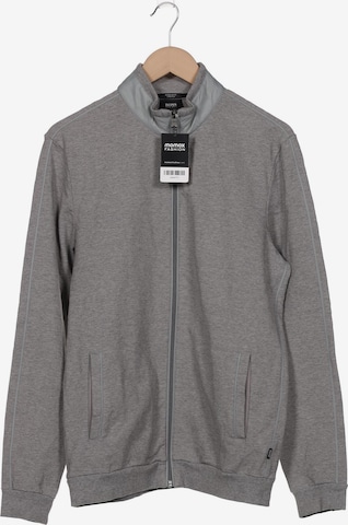 BOSS Black Sweatshirt & Zip-Up Hoodie in XL in Grey: front