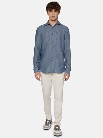 Boggi Milano Regular fit Button Up Shirt in Blue