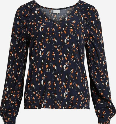 VILA Camiseta 'KITTIE' en azul noche / naranja / negro / blanco, Vista del producto