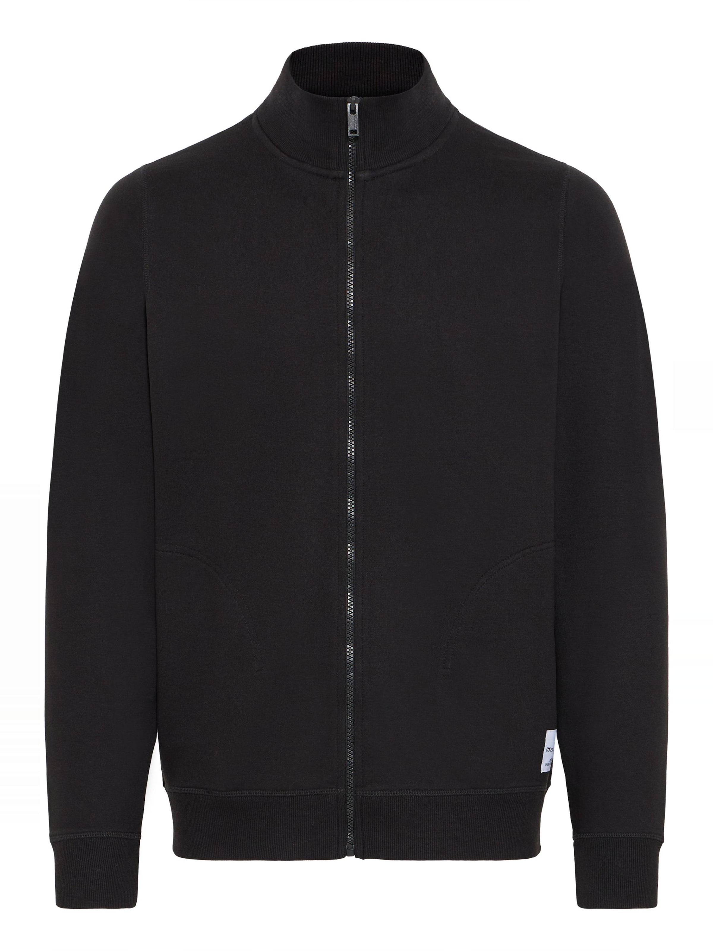 BLEND Trainingsjacke ' BHMBHANDRE ' in Schwarz: Vorderseite