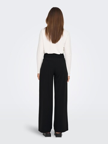 Wide Leg Pantalon à pince 'GEGGO' JDY en noir