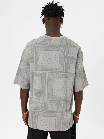 T-Shirt 'Franklin' VAMOS CLO en gris