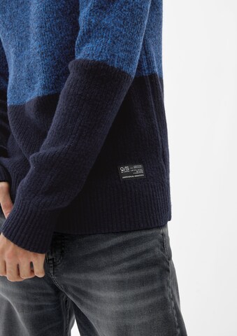 QS Pullover in Blau