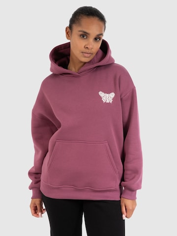 Veste de survêtement ' Nala ' Smilodox en rose : devant