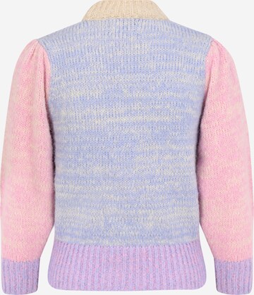 Pieces Petite Sweater 'Felisia' in Blue