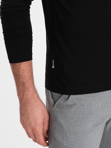 Ombre Shirt‌‌‌‌‌ in Schwarz