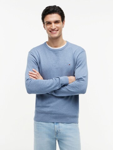TOMMY HILFIGER Pullover 'Essential' in Blau: Vorderseite