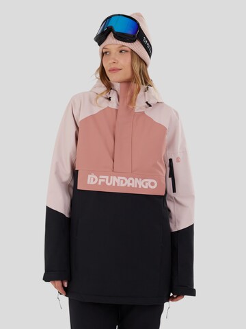 Fundango Outdoorjas 'Birch ECO Logo Anorak' in Gemengde kleuren: voorkant