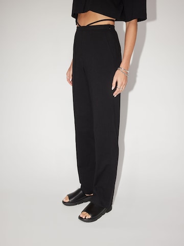 LeGer by Lena Gercke regular Παντελόνι 'Aleana Pants' σε μαύρο: πλευρά