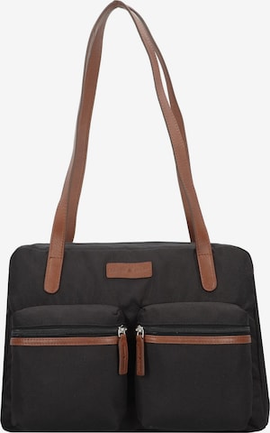 Borsa a spalla di GREENBURRY in nero: frontale