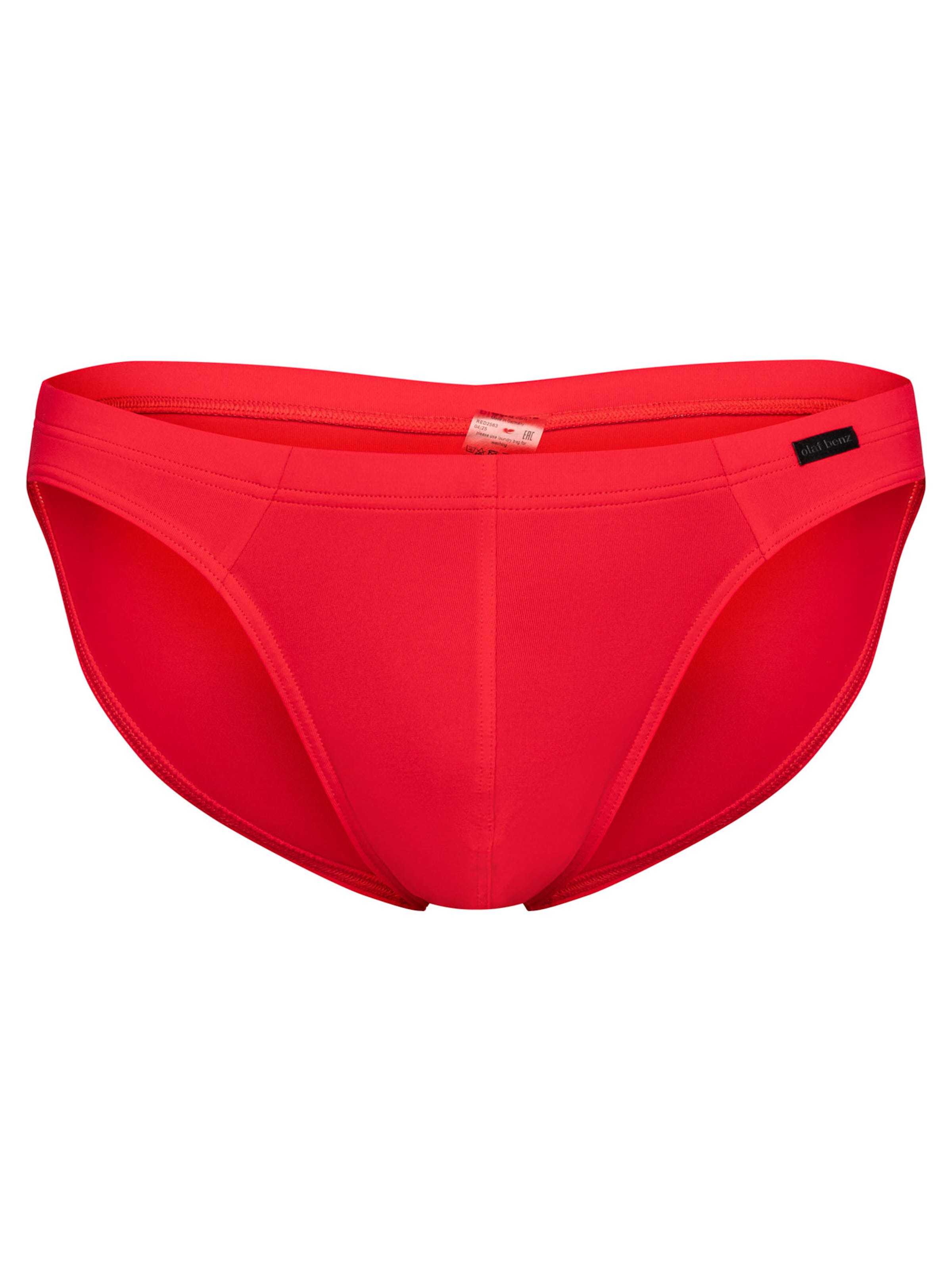 Slip ' RED2563 ' Olaf Benz en rouge : devant